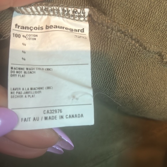 François Beauregard Olive Green Jacket - Picture 5 of 5